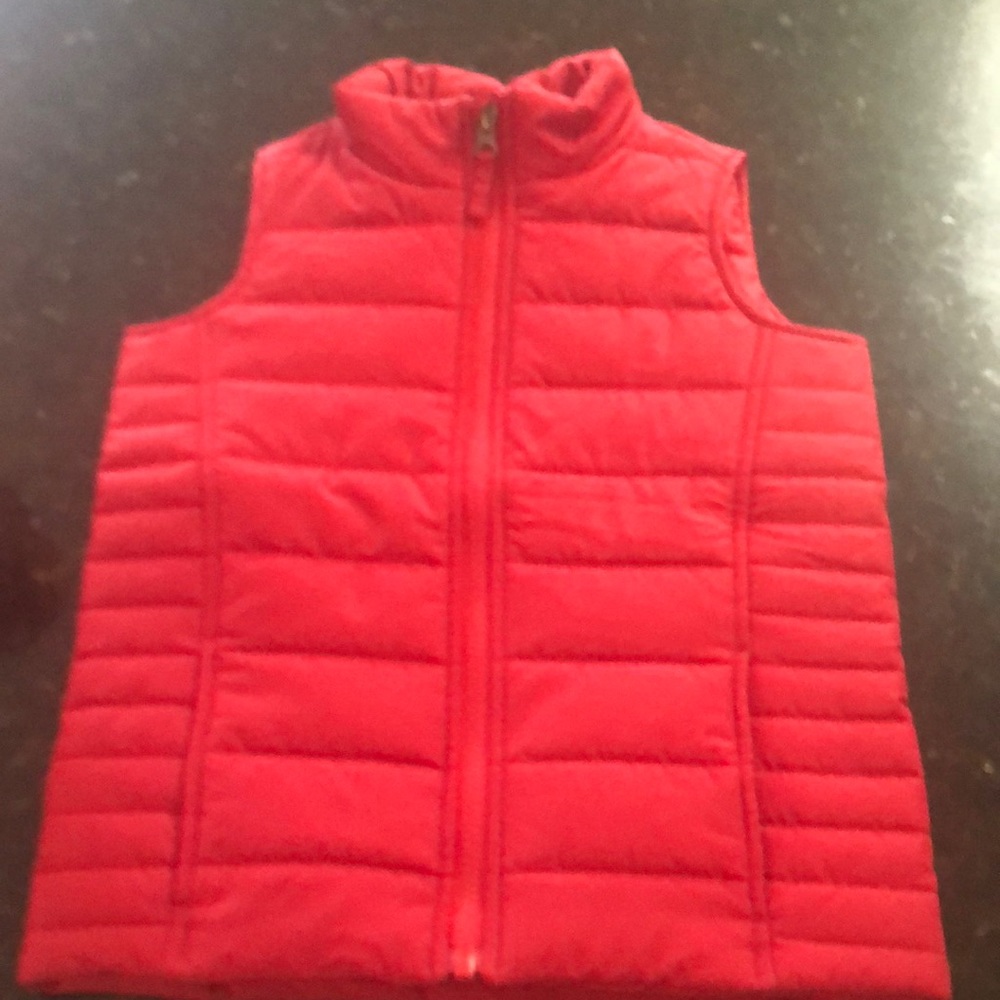 Lands’ End Red Vest